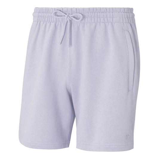 adidas originals C Short Ft Solid Color Drawstring Sports Shorts Purple HF6356