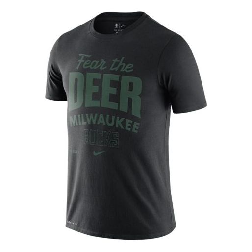 Nike Milwaukee Bucks Mantra Dri-FIT NBA Short Sleeve Black CK8814-010