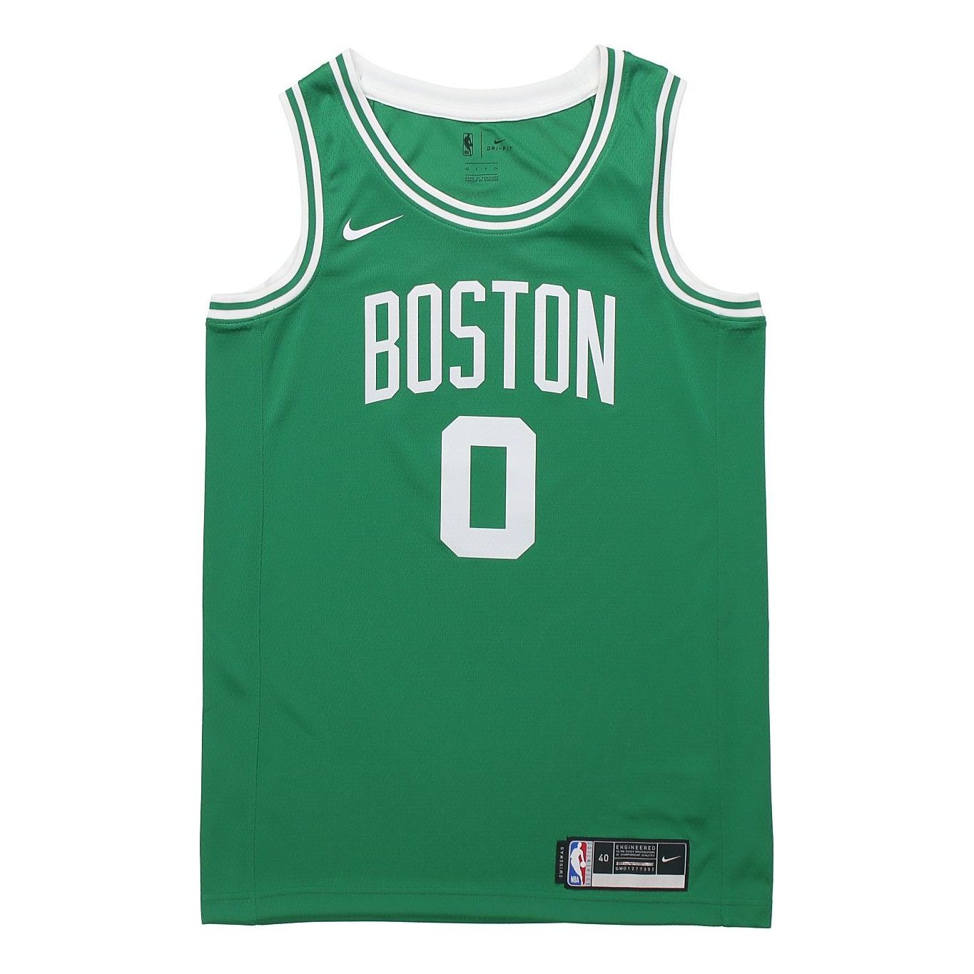 Nike NBA Sports Basketball Jersey/Vest SW Fan Edition 20 Season Celtics Team Tatum 0 Green CW3659-314