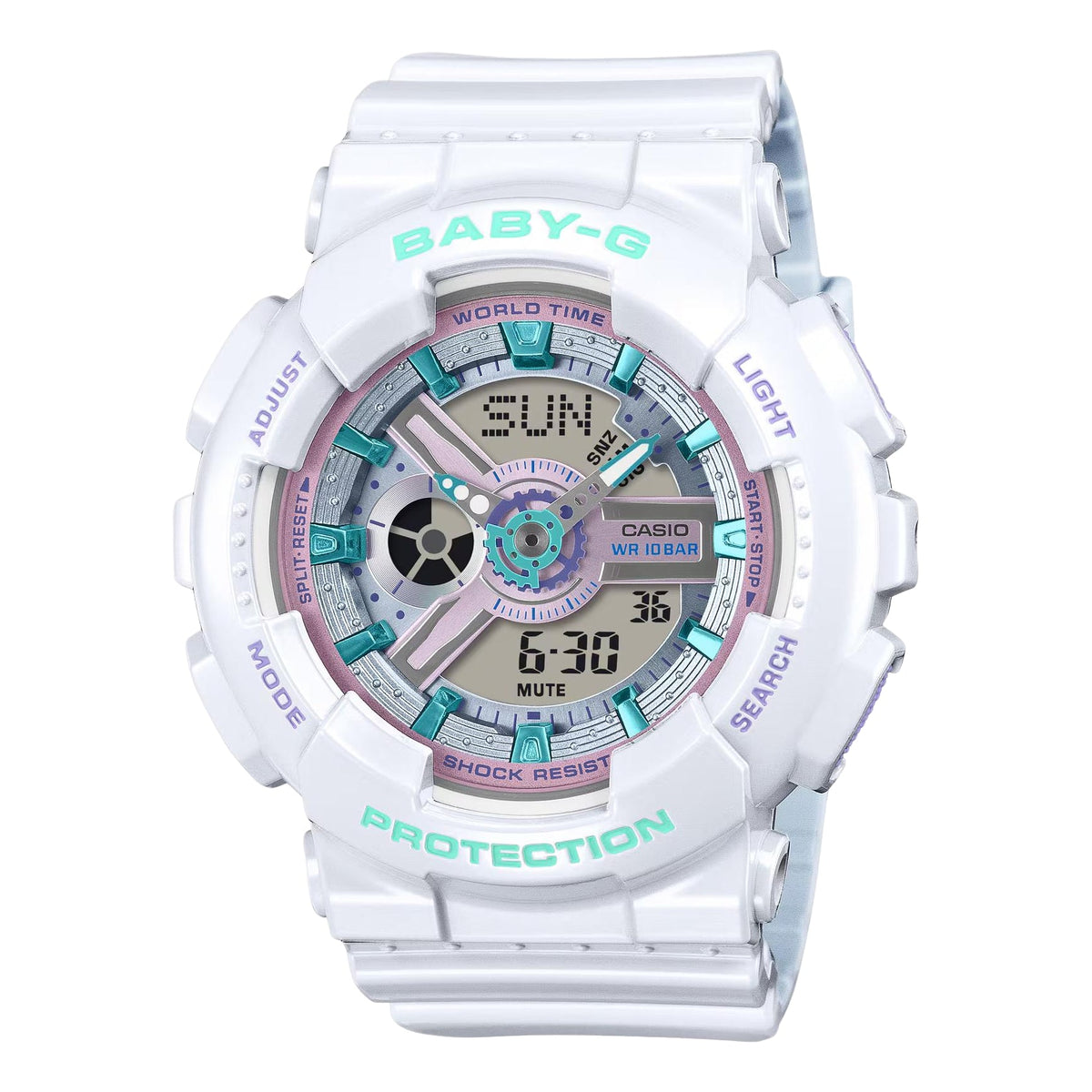 CASIO Baby-G BGA-110 Series 'White' BA-110MC-7A