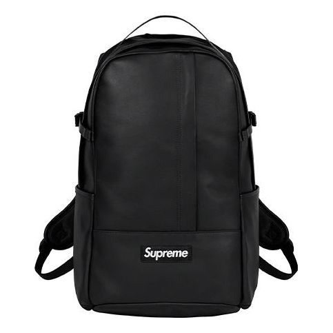 Supreme FW23 Leather Bag 'Black' SUP-FW23-0830