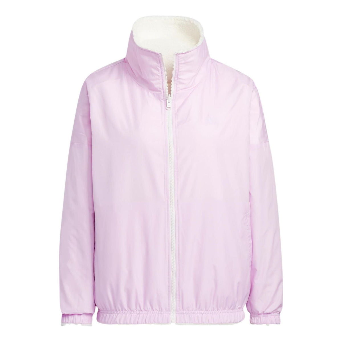 (WMNS) adidas Metrevboa Jacket Asia Sizing 'White Pink' HM7111