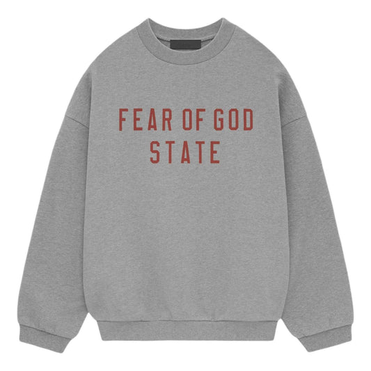 Fear of God Essentials Fleece Crewneck 'Dark Heather' 192BT246261F