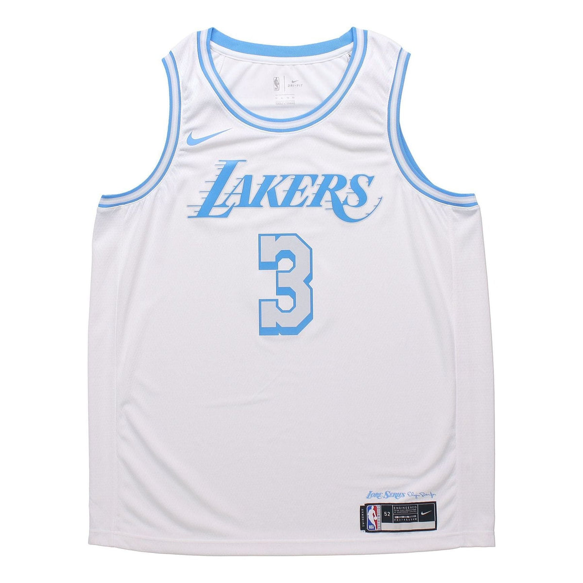 Nike NBA Anthony Davis Los Angeles Lakers 2020/21 City Edition Swingman Jersey #6 CN1737-101