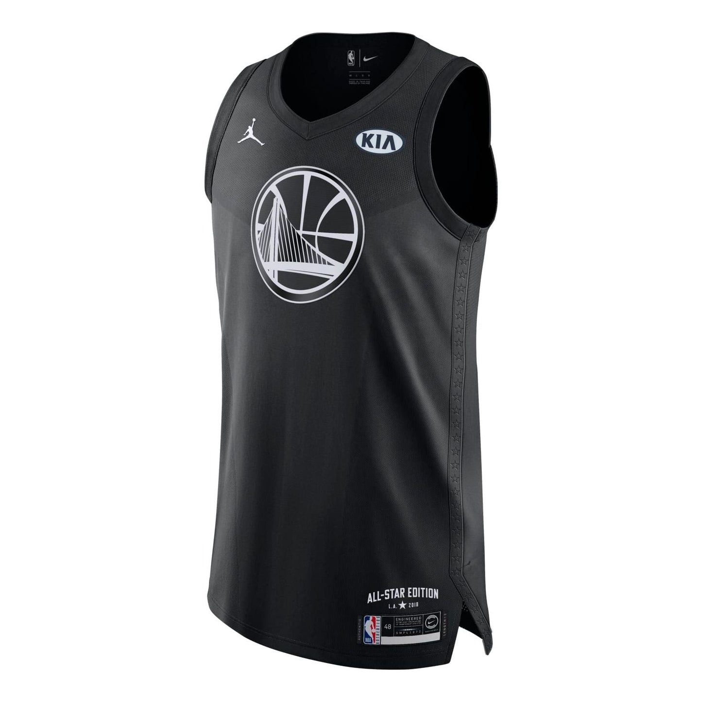 Air Jordan Stephen Curry All-Star Edition Authentic Jersey AU Black 928867-011