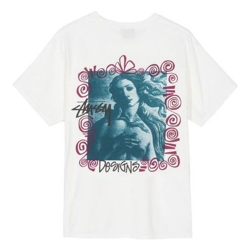 Stussy Unisex Venus Pigment Dyed Printing White 1904402