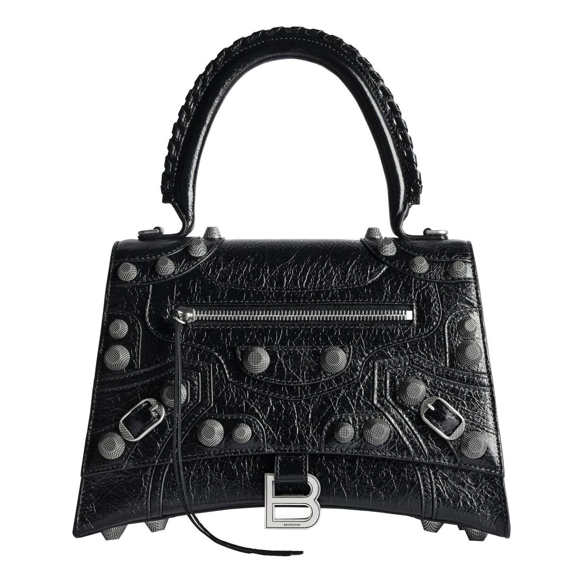 (WMNS) Balenciaga Hourglass X Le Cagole Medium Handbag 'Black' 7815852AAY11000