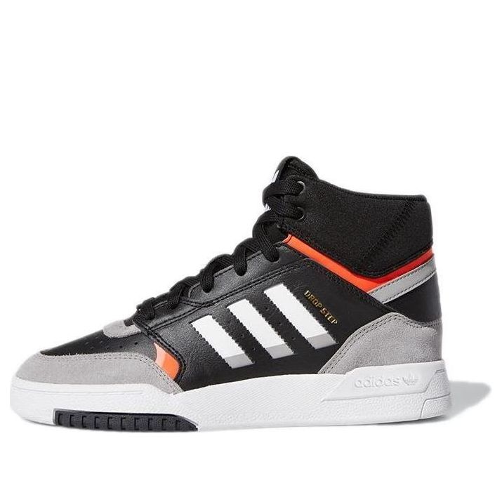 (GS) adidas originals Drop Step 'Black Grey White' EE8756