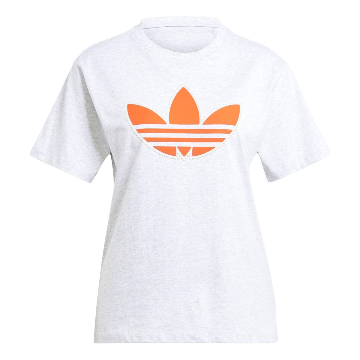 (WMNS) adidas originals Pearl Trefoil Logo T-Shirt 'White' IL2424