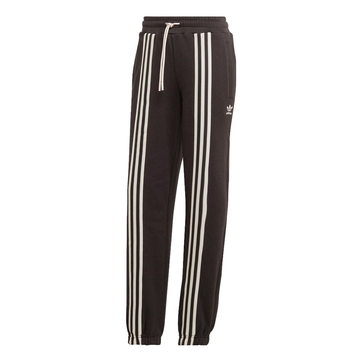 (WMNS) adidas 70s 3-Stripes Sweatpants Asia Sizing 'Black' IK7855