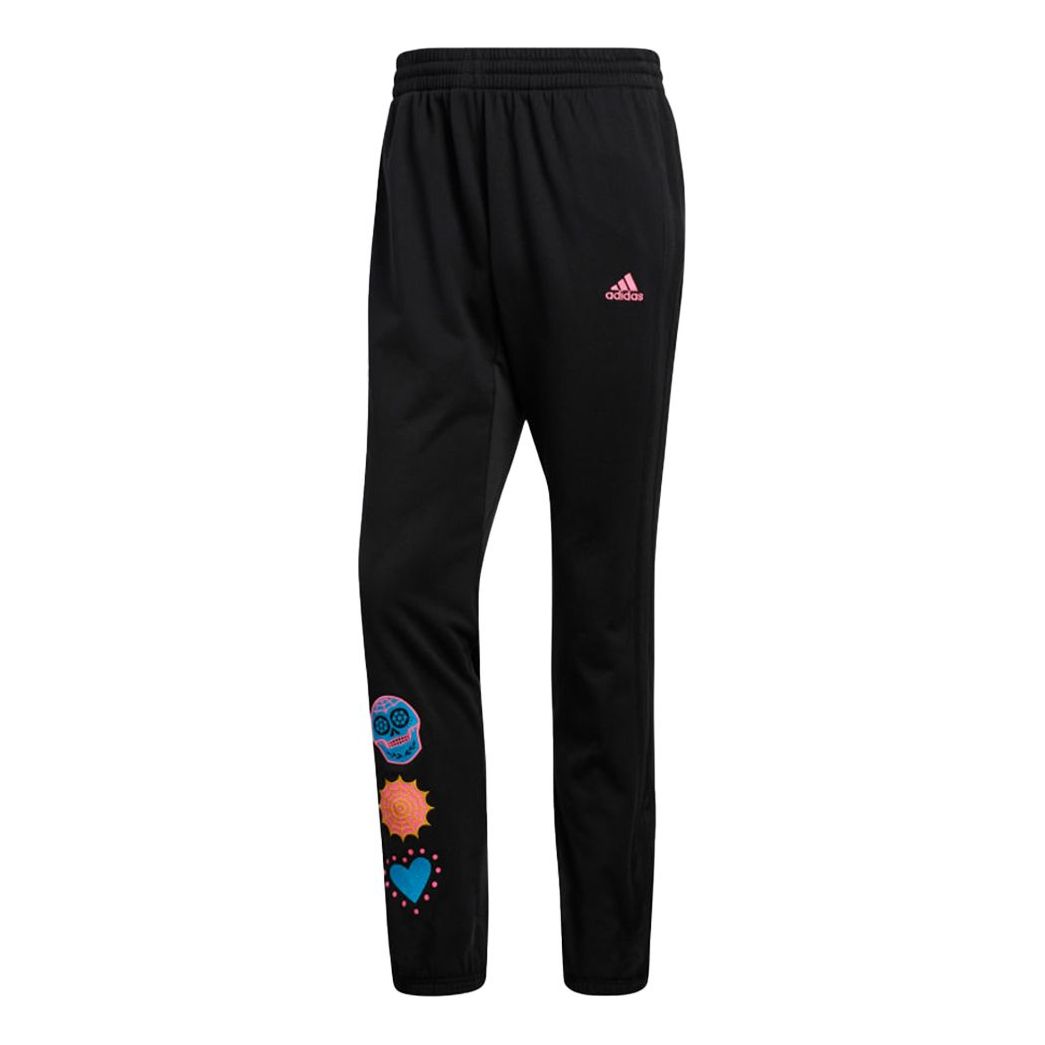 adidas Fleece Lined Stay Warm Running Training Sports Long Pants Black GQ8965