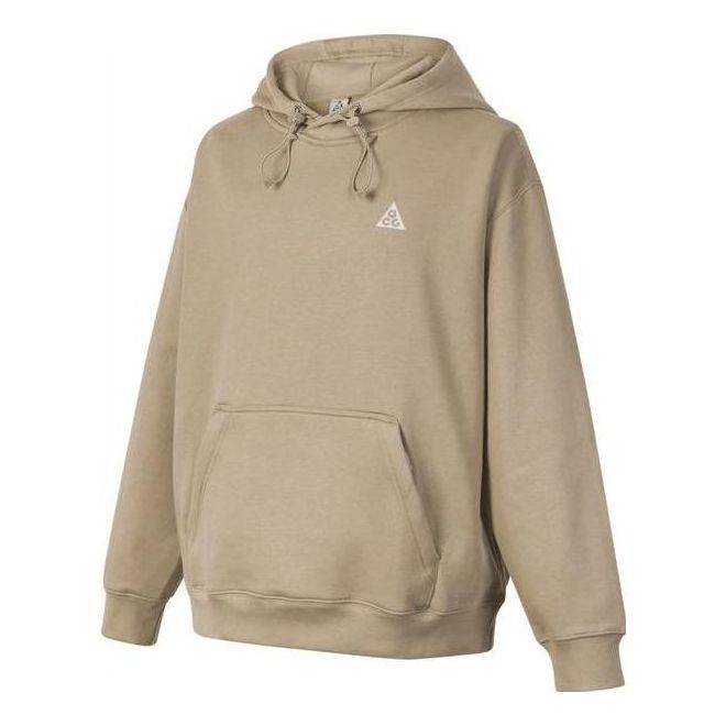 Nike x ACG Therma-FIT Fleece Pullover Hoodie Asia Sizing 'Khaki' DZ3393-247
