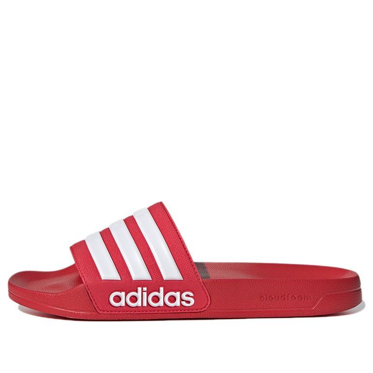 adidas Adilette Shower Slides 'Scarlet White' FY7815