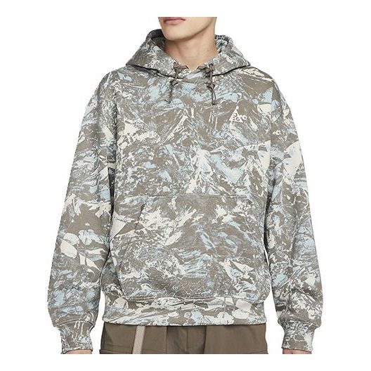 Men's Nike x ACG Therma-FIT Casual Sports Printing Fleece Pullover DJ1426-072