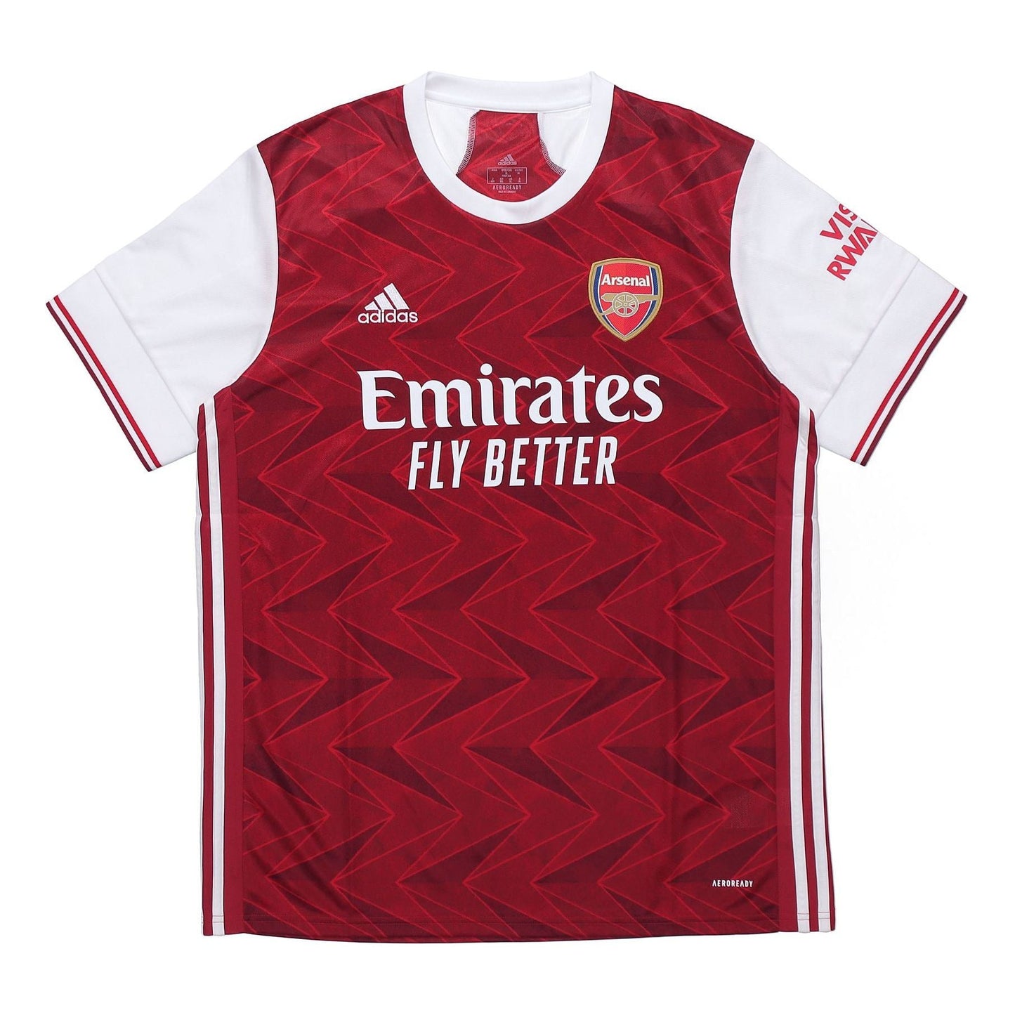 adidas 20-21 Season Arsenal Home Fan Edition Short Sleeve Purple EH5817