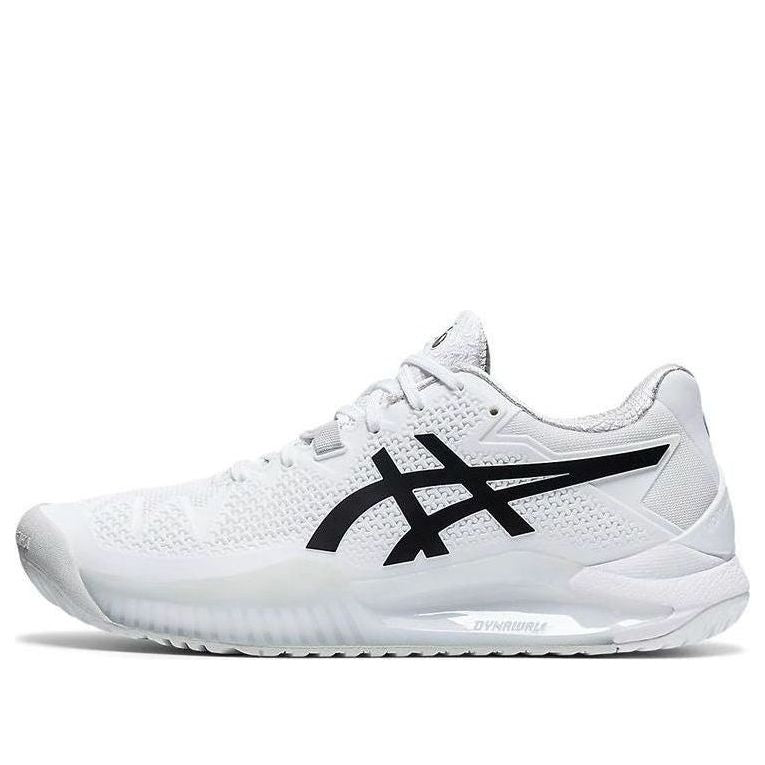 (WMNS) ASICS Gel Resolution 8 'White Black' 1042A072-101