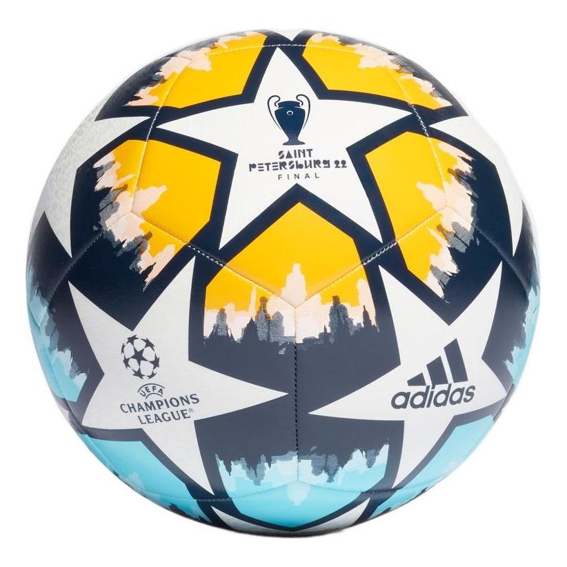 adidas UCL Training Ball 'White Navy Yellow' H57813