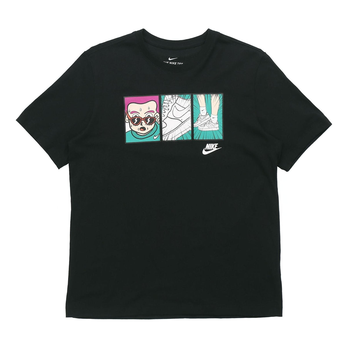 Nike Sportswear Applique T-Shirt 'Black' CT6528-010
