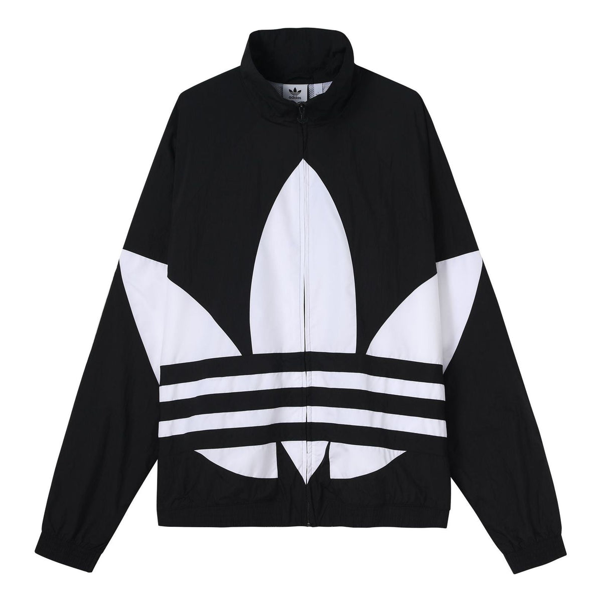 adidas originals Big Trefoil Track Top Night Marine Logo FM9892