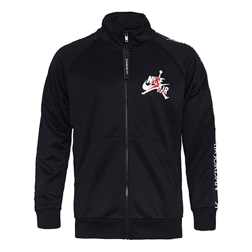 Nike Stand-up Collar Zipper Coat Male Black CK2181-010