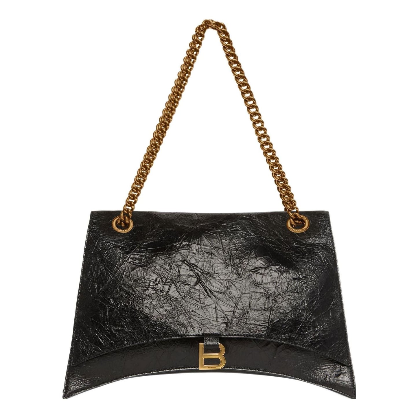 (WMNS) Balenciaga Crush Large Chain Bag 'Black' 716332210IT1000