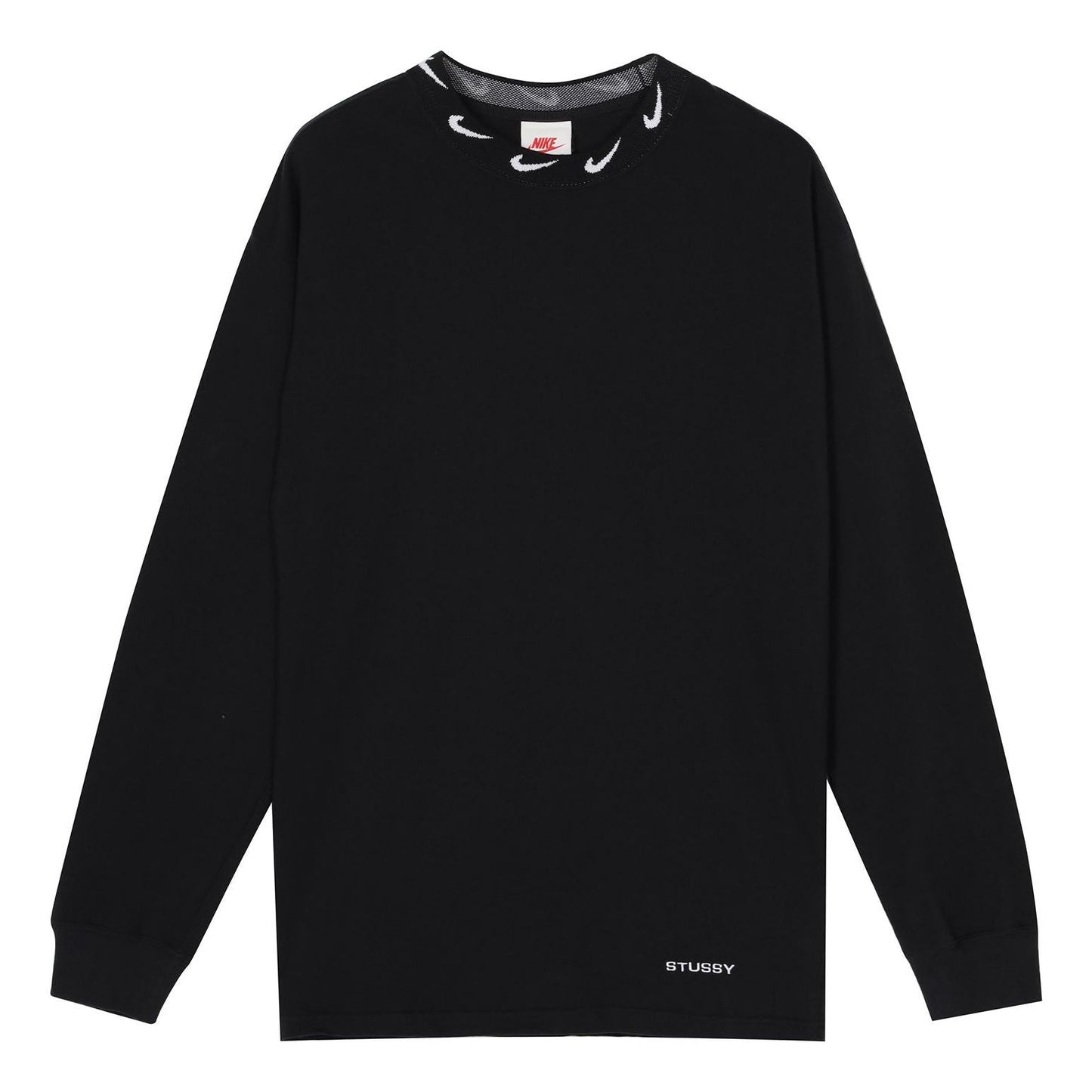 Nike x Stussy NRG BR Long-Sleeve Knit Top 'Black' CT4314-010