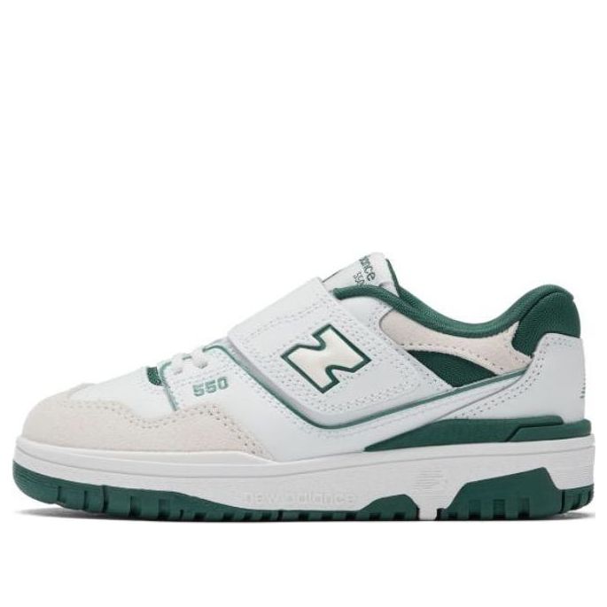 (PS) New Balance 550 Bungee Lace with Top Strap 'White Vintage Teal' PHB550TA