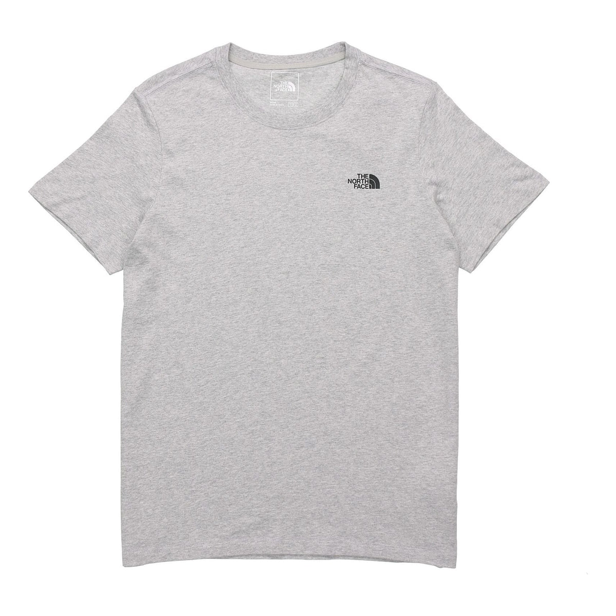 Men's THE NORTH FACE SS20 Geometry Pattern Logo Short Sleeve Gray 4998-DYX