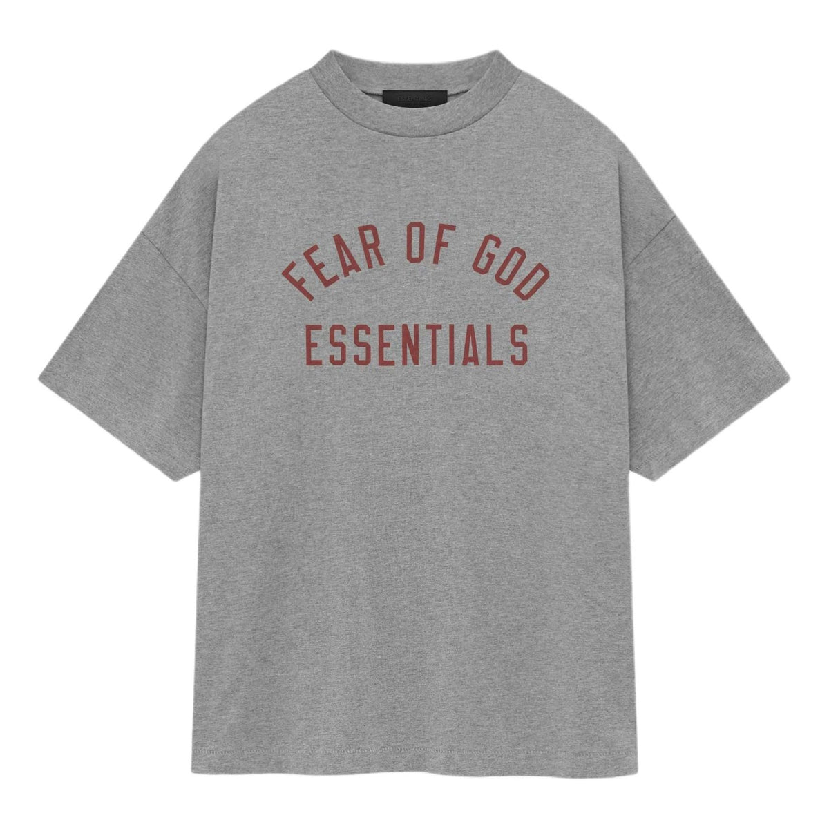 Fear of God Essentials Jersey Crewneck Tee 'Dark Heather' 125BT244191F