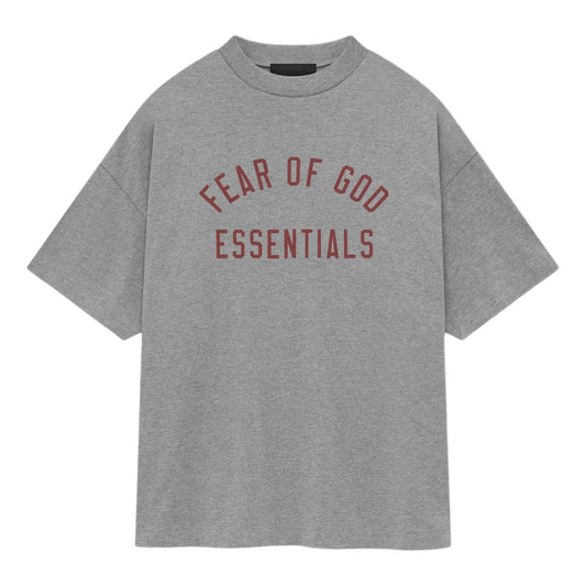 Fear of God Essentials Jersey Crewneck Tee 'Dark Heather' 125BT244191F