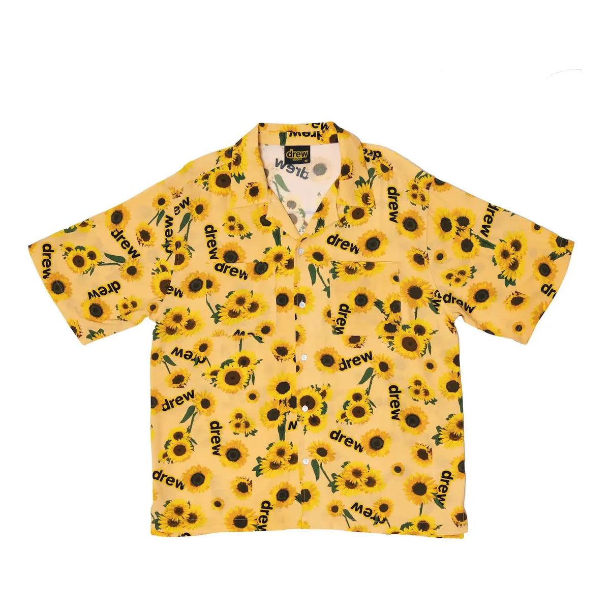 Drew House Rayon Camp Shirt 'Secret Sunflower' DR-SS21-79
