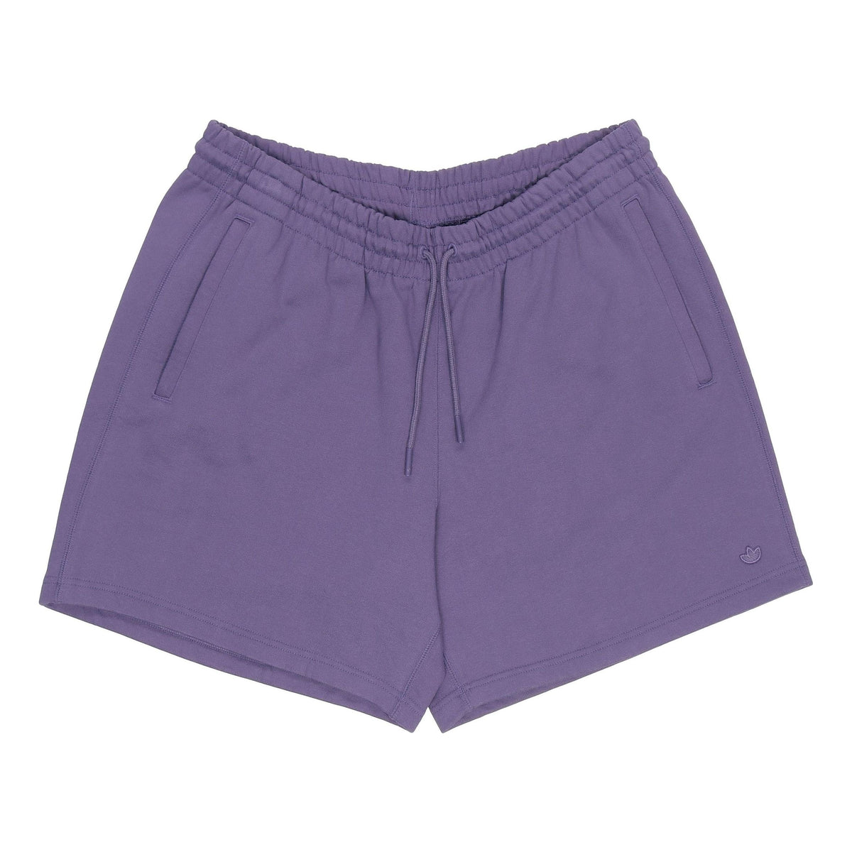 adidas originals C Short Ft Solid Color Lacing Sports Shorts Purple HF6361
