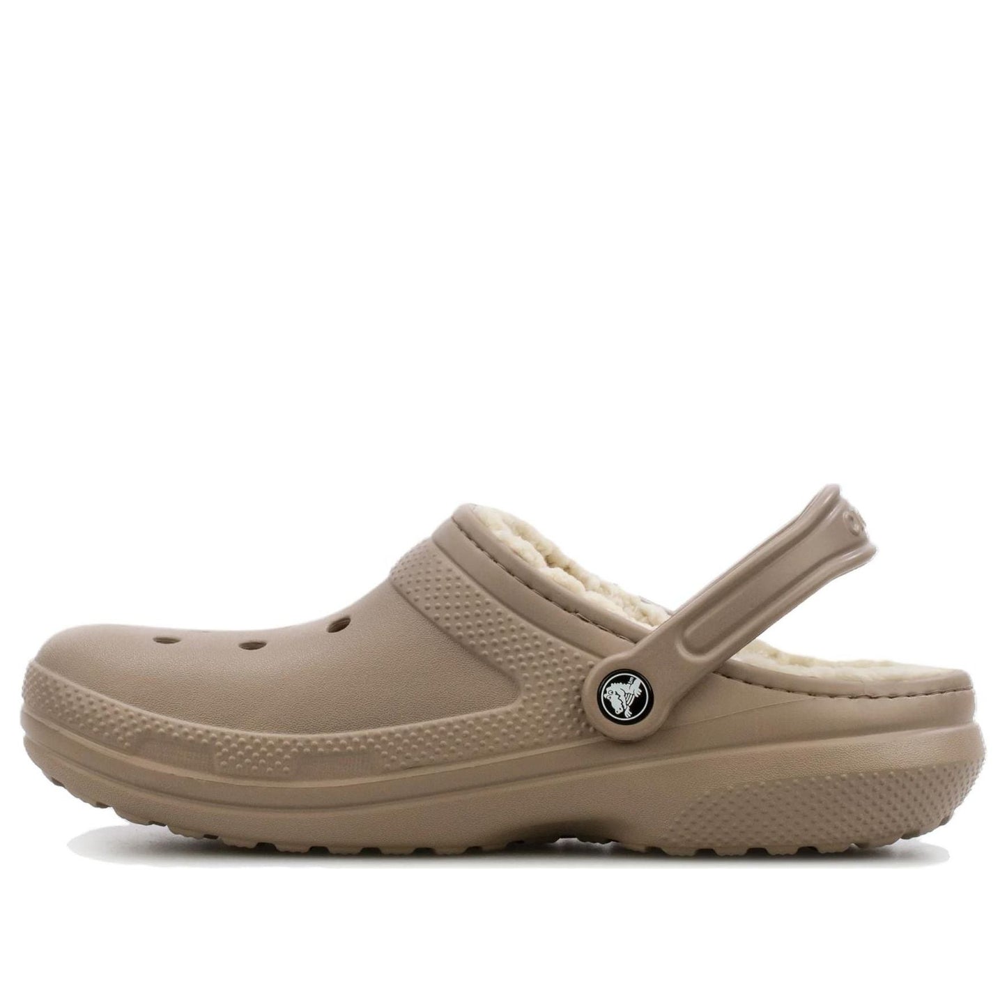 Crocs Classic Lined Clogs 'Mushroom Bone' 203591-2YB