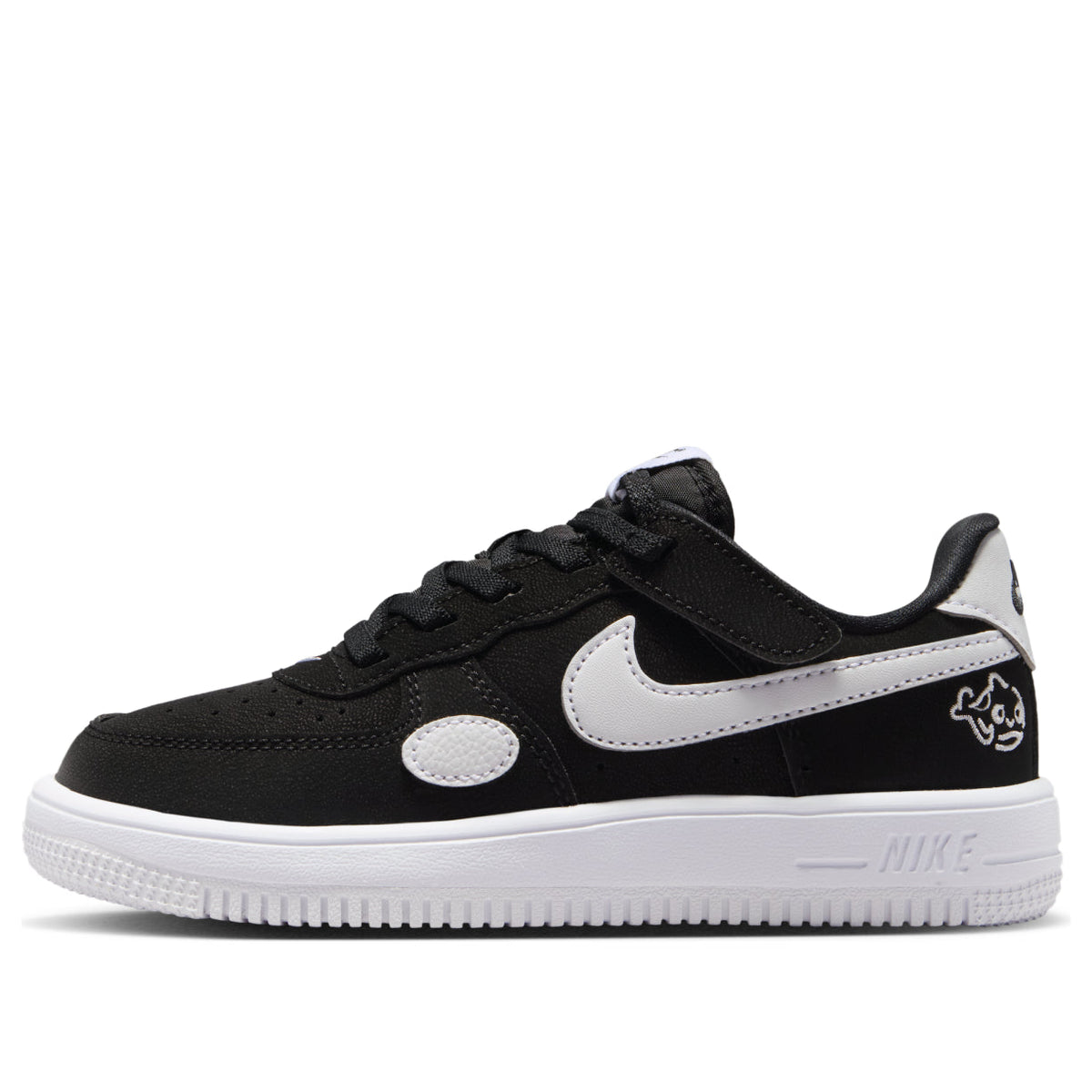 (PS) Nike Force 1 Low Easyon 'Black White' IR1301-001