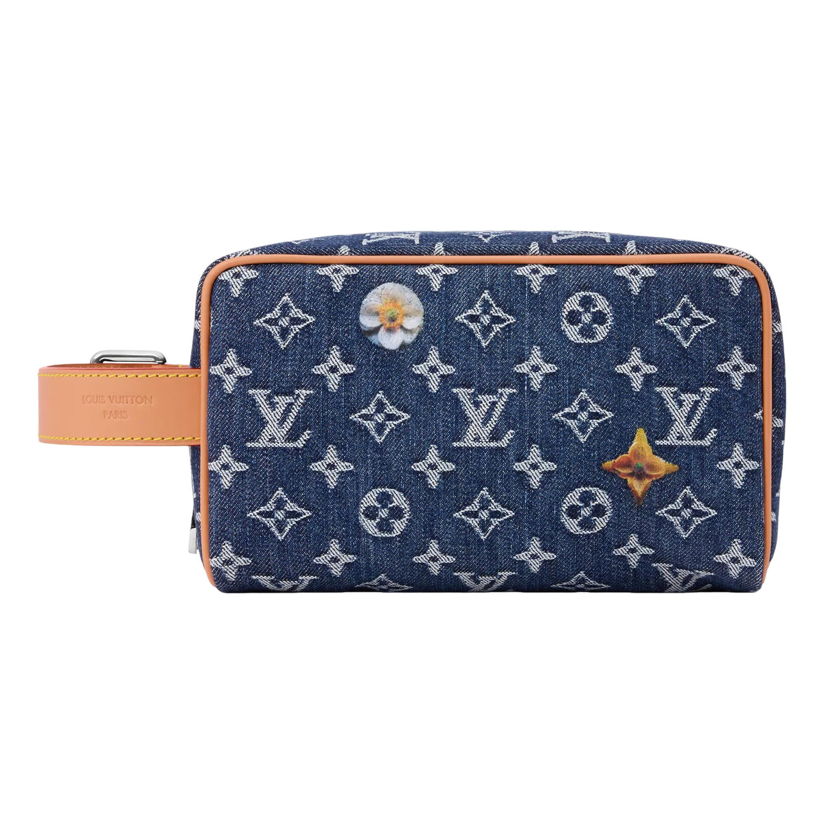 LOUIS VUITTON Locker Dopp Kit 'Blue' M28363