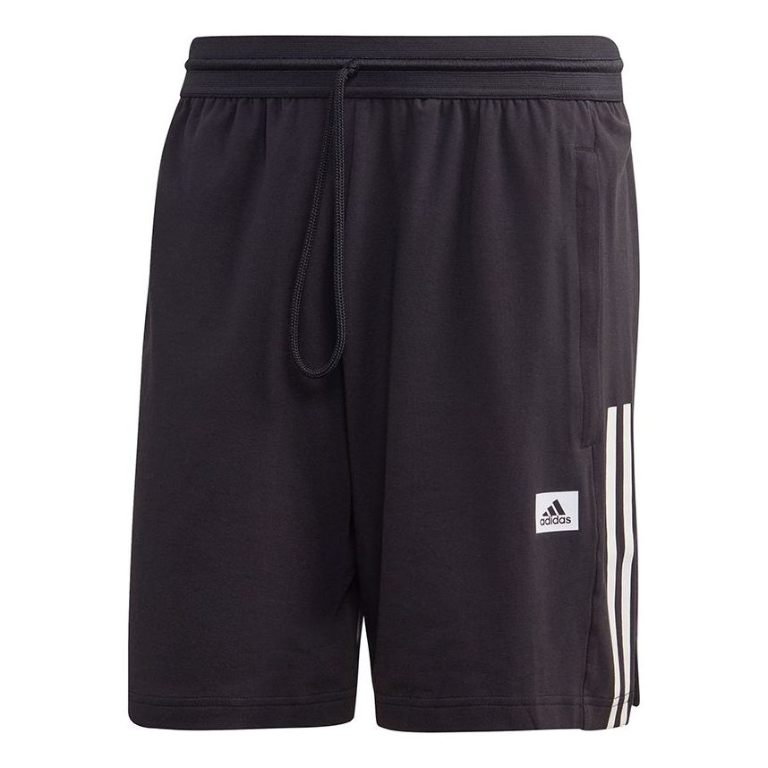 adidas M D2m Motion Sh Running Gym Stripe Breathable Sports Shorts Black GD5292