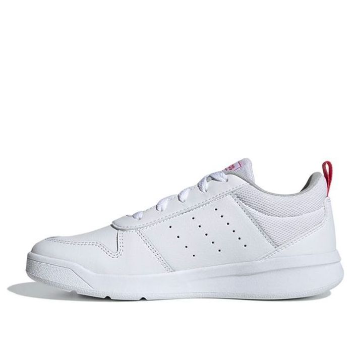 (GS) adidas Tensaur J 'White Real Pink' EF1088