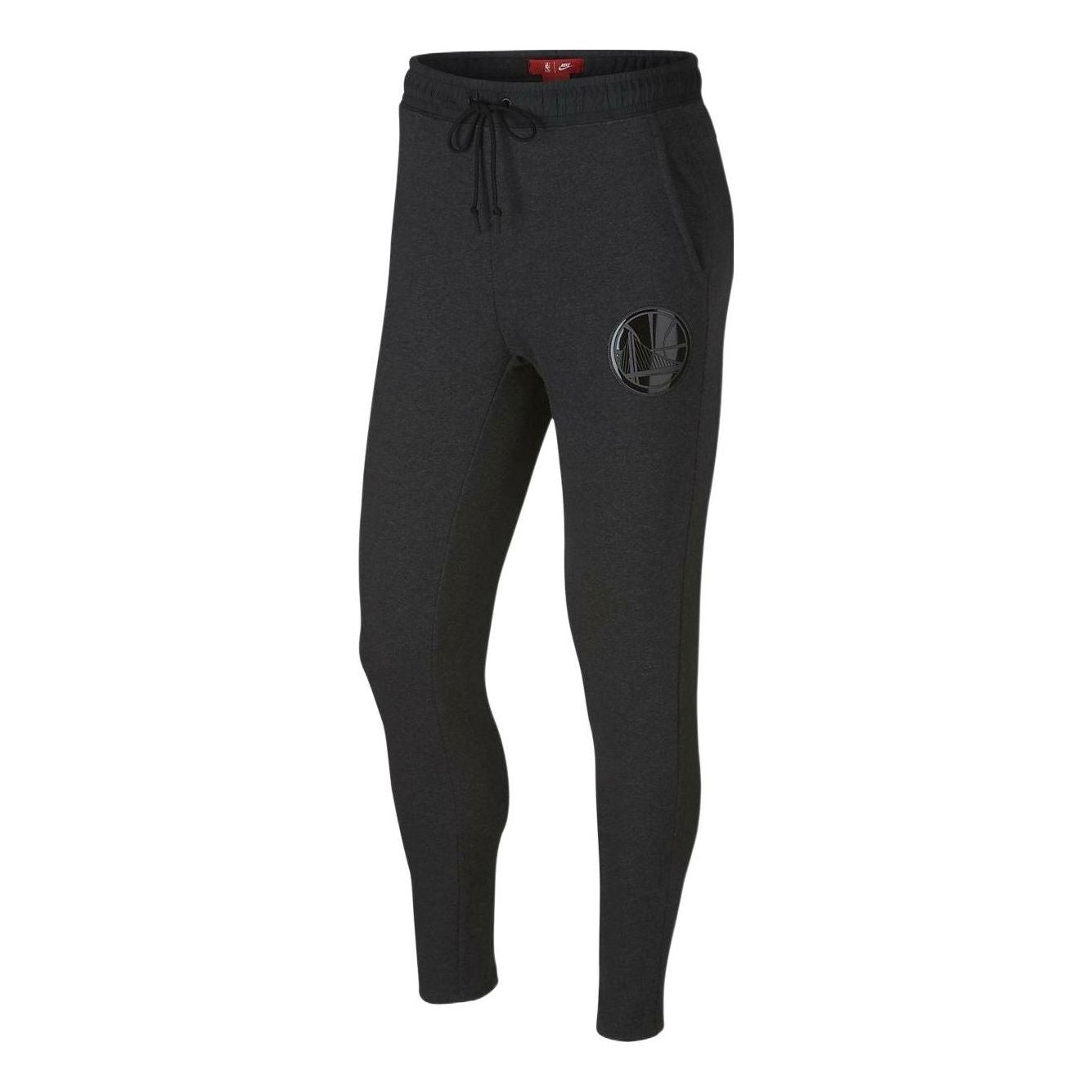 Men's Nike Golden State Warriors Basketball Training Sports Pants/Trousers/Joggers Dark Grey 860885-032