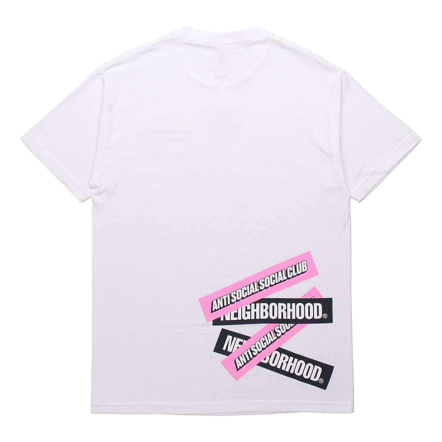 ASSC x NEIGHBORHOOD Unisex Printing Tee White ASST389
