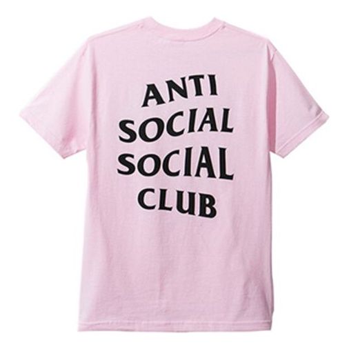 ASSC Black Logo Short Sleeve Unisex Pink ASST265