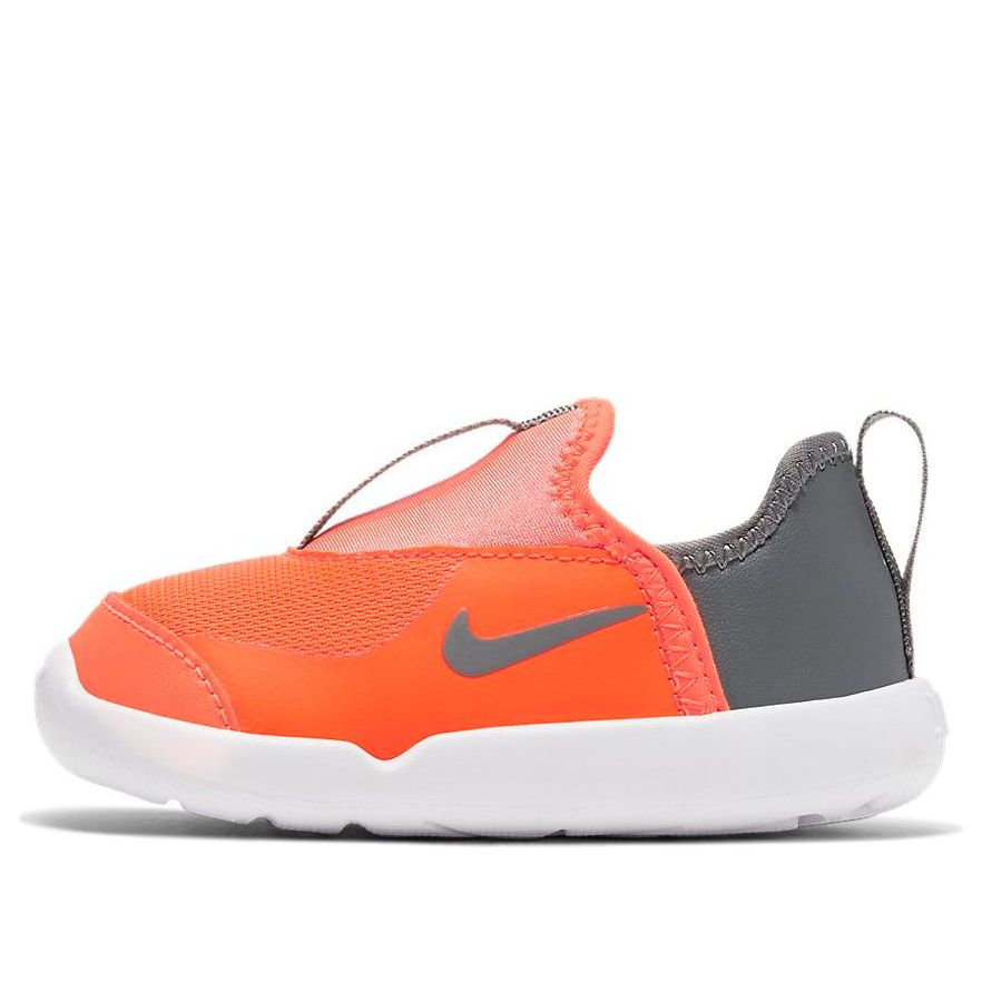 (TD) Nike Lil' Swoosh Grey/Orange AQ3113-800