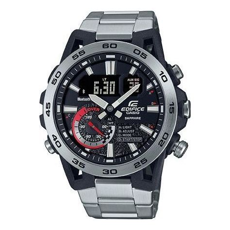 CASIO Digital-Analog 'Silver Black' ECB-40YD-1APR