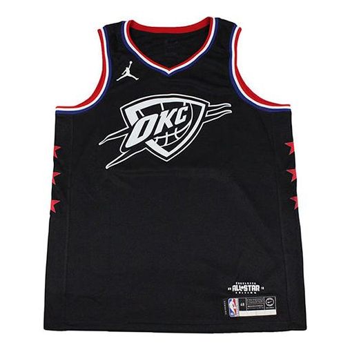 Nike NBA 2019 All Star Thunder Russell Westbrook Jersey 'Black' AQ7295-020
