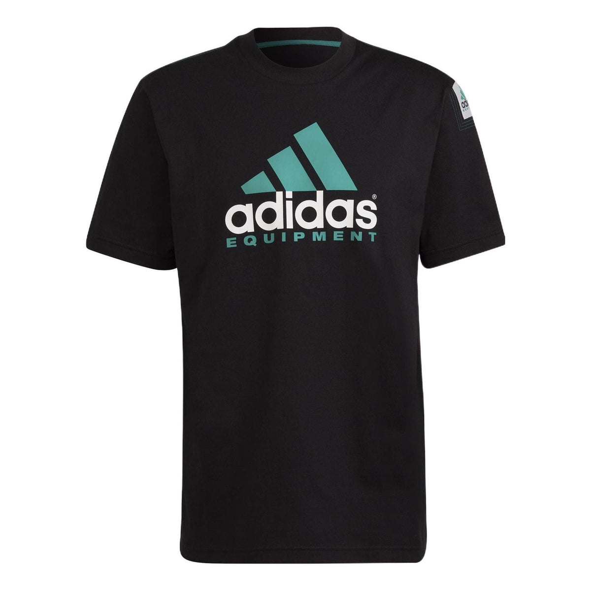 adidas Alphabet Printing T-Shirt Asia Sizing 'Black' HG8099