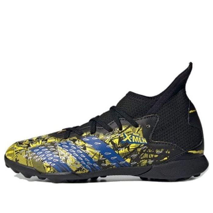(GS) adidas Predator Freak .3 Tf 'Black Yellow Blue' GZ7554