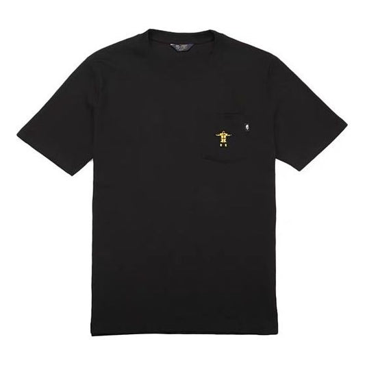THE NORTH FACE Chest Small Pocket Short Sleeve Couple Style Black 4999-JK3
