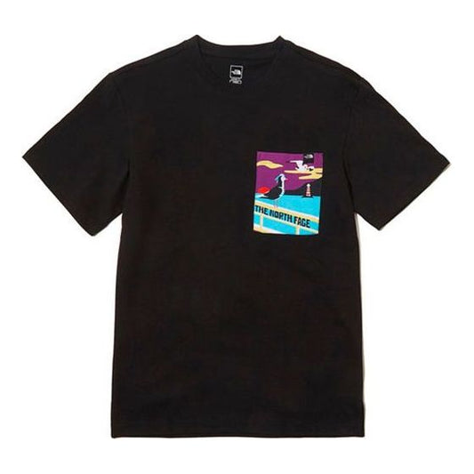 THE NORTH FACE Unisex Common Expedition Printing Black NT7UL10A-BLK