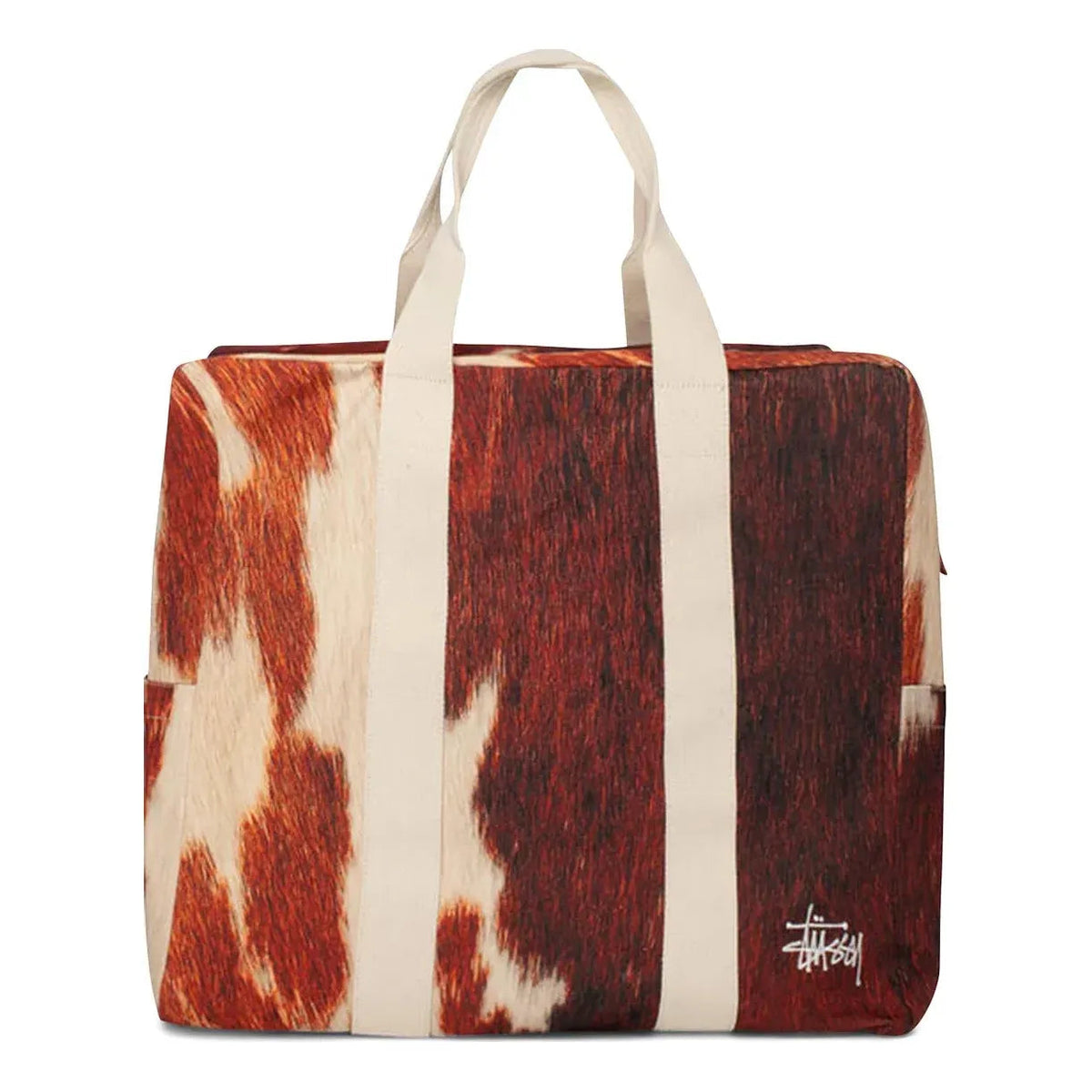 Stussy Canvas Flight Bag 'Cowhide' 134254-COWH