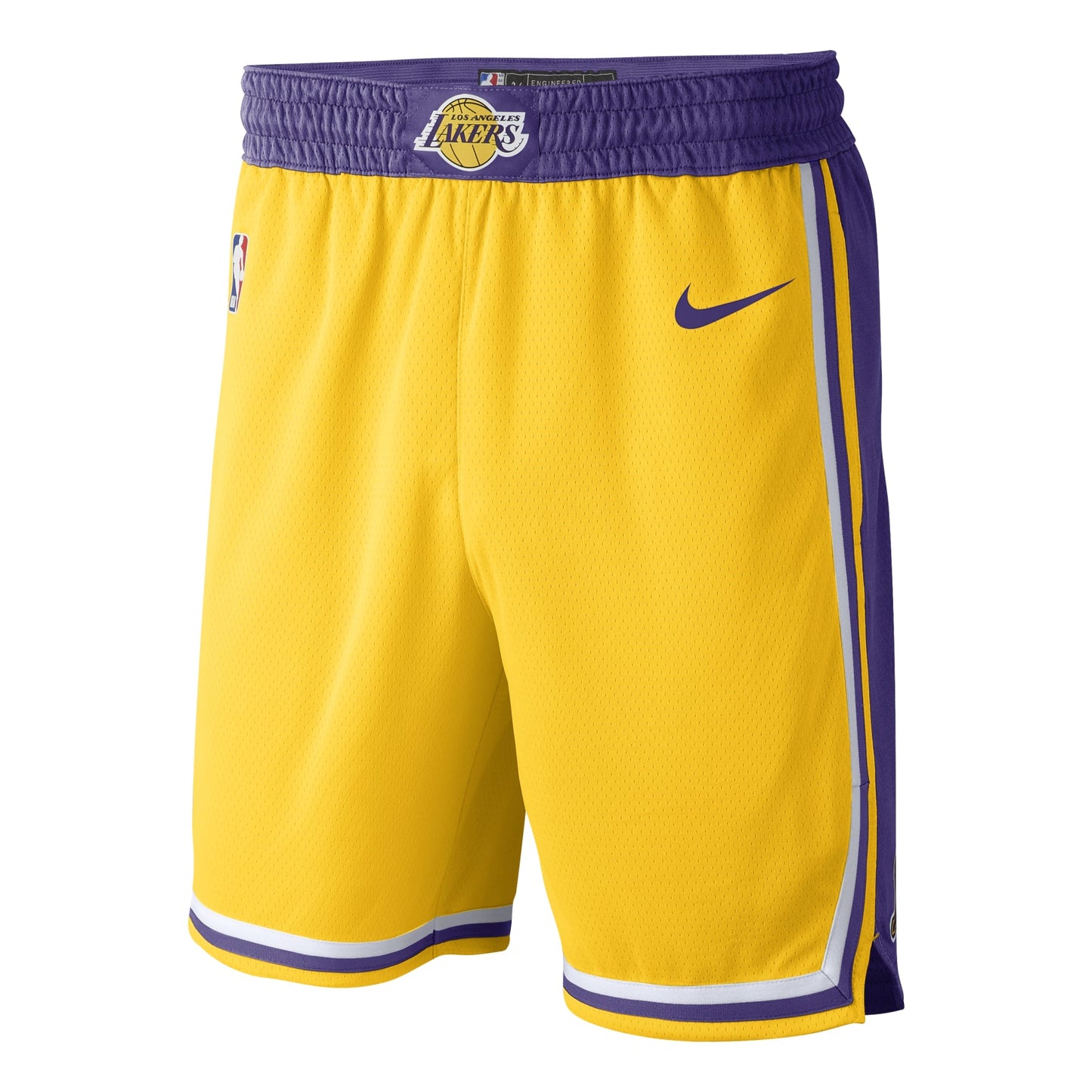 Nike NBA Icon Edition Team limited shorts SW Fan Edition Lakers Yellow AJ5617-728