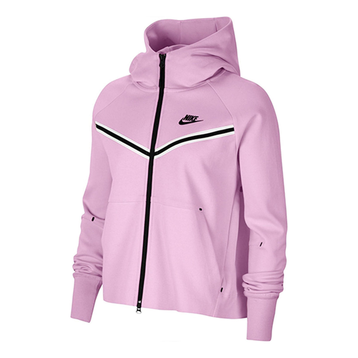 (WMNS) Nike Sportswear TCH FLC WR Hoodie FZ BEYOND 'PINK' CW4299-680